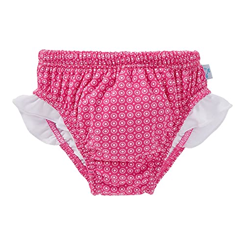 fashy little stars Baby - Mädchen Wiederverwendbare Badewindel Baby und Kleinkind Schwimmwindel, Rosa/Weiß, 86-92 EU von Fashy