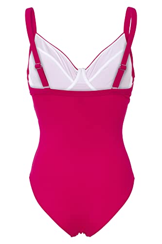 fashy Damen Badeanzug, Cherry pink von Fashy