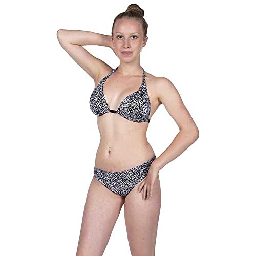 Fashy Damen Damen Bikini Set, Schwarz/Weiß, 40 / B EU von Fashy