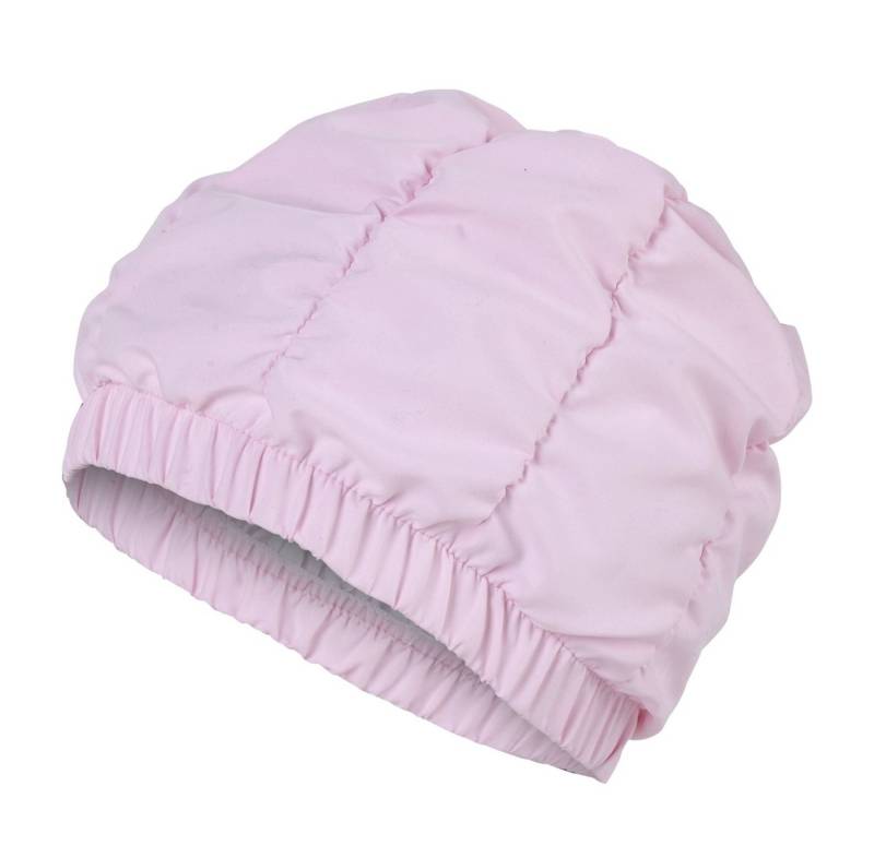 Fashy Duschhaube Duschhaube Wiederverwendbar Rosa mit Folieninnenhaube Fashy 3620-44 von Fashy