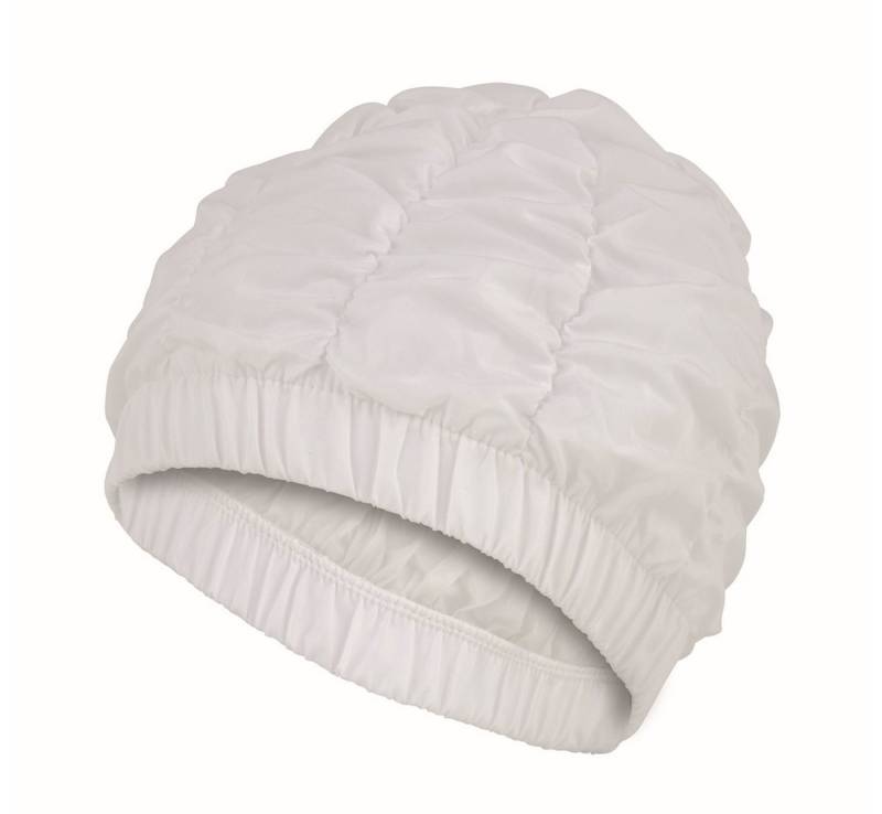 Fashy Duschhaube Duschhaube Wiederverwendbar Weiß mit Folieninnenhaube Fashy 3620-10 von Fashy