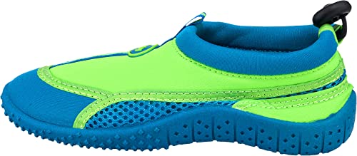 Fashy Guamo Kinder Aqua-Schuh, Sportschuhe für Kinder, Verde Grün Türkis, 22 EU von Fashy