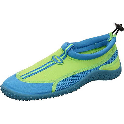 Fashy Guamo Kinder Aqua-Schuh, Sportschuhe für Kinder, Verde Grün Türkis, 24 EU von Fashy