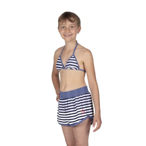 Fashy Mädchen Shorts Boardshorts, blau, 152 von Fashy