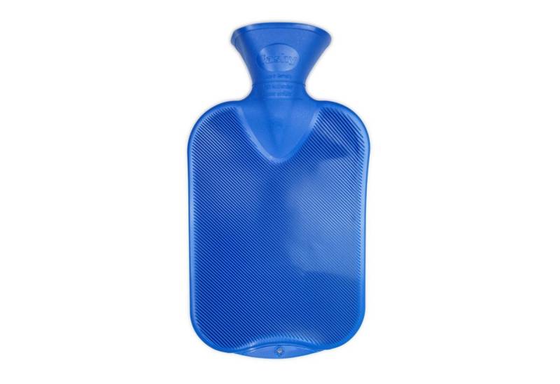 Fashy Wärmflasche Fashy Wärmflasche Halblamelle 2,0L blau von Fashy