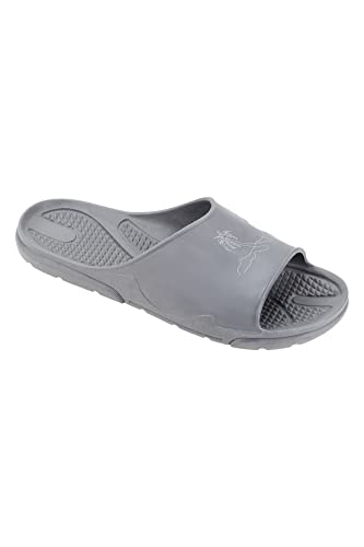 fashy Herren Spa Wellness-Pantolette Aquaschuhe, Grau von Fashy