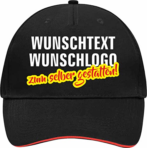 Fassbender-Druck - Basecap mit Wunschtext/Cap mit Wunschname zum Beschriften/Baseballcap mit Name BZW. Text nach Wunsch oder Logo Bedruckt/Cappy mit Aufdruck zum selber Anpassen Fassbender-Druck - Basecap mit Wunschtext/Cap mit Wunschname zum Beschriften/Baseballcap mit Name BZW. Text nach Wunsch oder Logo Bedruckt/Cappy mit Aufdruck zum selber Anpassen von Fassbender-Druck