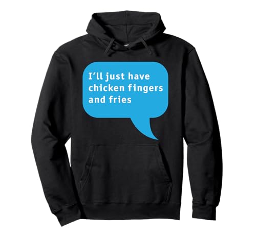 Lustige Hühner-Finger-Tender und Pommes Frites Kinder-Mahlzeit Fast Food Pullover Hoodie Lustige Hühner-Finger-Tender und Pommes Frites Kinder-Mahlzeit Fast Food Pullover Hoodie von Fast Food Fun Merch