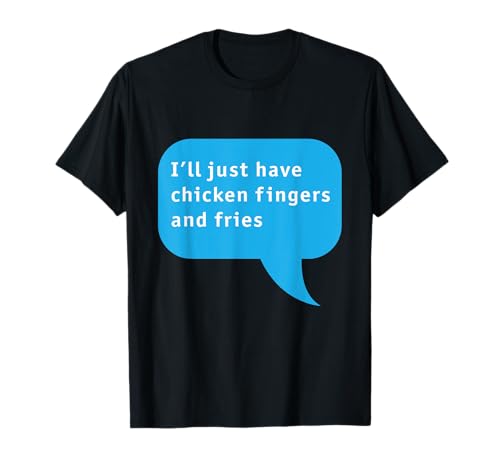 Lustige Hühner-Finger-Tender und Pommes Frites Kinder-Mahlzeit Fast Food T-Shirt Lustige Hühner-Finger-Tender und Pommes Frites Kinder-Mahlzeit Fast Food T-Shirt von Fast Food Fun Merch