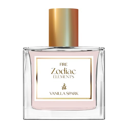 Zodiac Fire Elements Vanilla Spark, blumiger Bernstein-Duft, Eau de Toilette für Damen, 30 ml von Fast Fragrance Lab LE