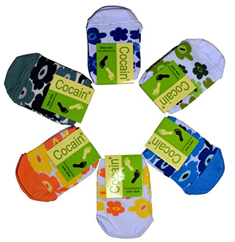 Cocain underwear 6x Damen-Zehlinge, Füsslinge, halbe Socken Cocain underwear 6x Damen-Zehlinge, Füsslinge, halbe Socken von Cocain underwear