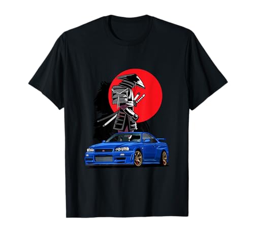 Fast Cars and Tuning Gifts JDM Skyline R34 Autotuning Japan Samurai Drift T-Shirt für Jungs, Schwarz, S, Kurzarm, Klassische Passform, Cartoon Anime Design Fast Cars and Tuning Gifts JDM Skyline R34 Autotuning Japan Samurai Drift T-Shirt für Jungs, Schwarz, S, Kurzarm, Klassische Passform, Cartoon Anime Design von Fast cars and tuning gifts