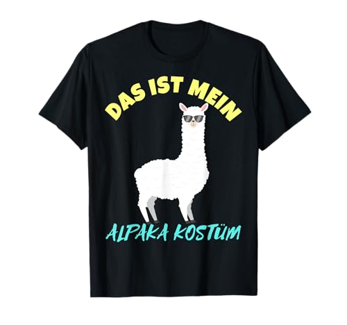Das ist Mein Alpaka Kostüm Karneval T-Shirt - Herren & Damen T-Shirt Das ist Mein Alpaka Kostüm Karneval T-Shirt - Herren & Damen T-Shirt von Fastnacht & Fasching Kostüme Verkleidung Ideen