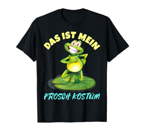 Das ist Mein Frosch Kostüm Karneval T-Shirt - Herren & Damen T-Shirt Das ist Mein Frosch Kostüm Karneval T-Shirt - Herren & Damen T-Shirt von Fastnacht & Fasching Kostüme Verkleidung Ideen