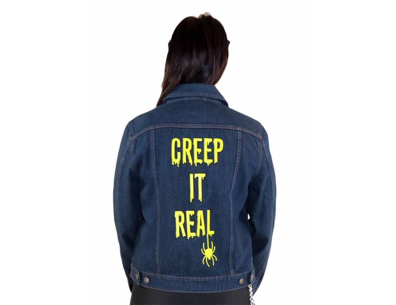Creep It Echt Jeansjacke von FatalEnvyApparel