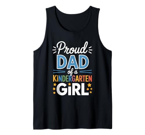 Stolzer Kindergarten Papa Kindergarten Kinder Tank Top von Father Kindergarten Child Papa