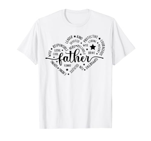 Vater Daddy Da Daddys Papas Bruhs Väter Männer Herz Liebe T-Shirt Vater Daddy Da Daddys Papas Bruhs Väter Männer Herz Liebe T-Shirt von Father's Birthday Gift