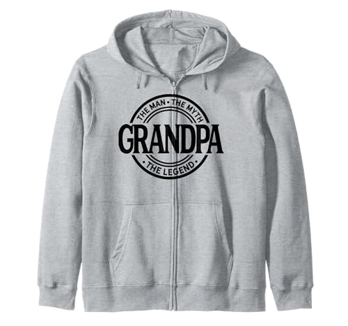 der mann der mythos opa die legende großvater vater liebe Kapuzenjacke der mann der mythos opa die legende großvater vater liebe Kapuzenjacke von Father's Birthday Gift