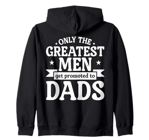 Die besten Männer Werden zum lustigen Erstvater des Vaters befördert Kapuzenjacke Die besten Männer Werden zum lustigen Erstvater des Vaters befördert Kapuzenjacke von Father's Day 2026 Designs by A New Dad to Be