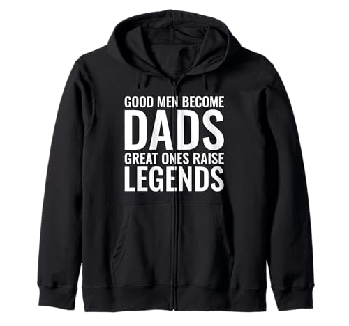 Gute Männer Werden Väter, Großartige, erziehen Legenden, lustiger Vater Kapuzenjacke Gute Männer Werden Väter, Großartige, erziehen Legenden, lustiger Vater Kapuzenjacke von Father's Day 2026 Designs by A New Dad to Be