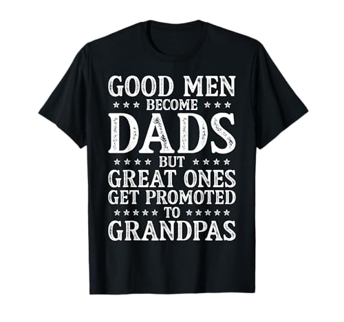 Tolle Männer Werden zum lustigen neuen Großvater von Opa befördert T-Shirt Tolle Männer Werden zum lustigen neuen Großvater von Opa befördert T-Shirt von Father's Day 2026 Designs by A New Grandpa to Be