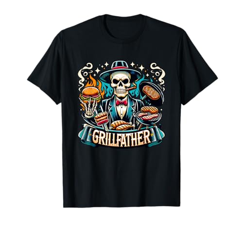 Lustiger Grill Vater Snarky Skelett Papa Witz Grillfather Herren T-Shirt Lustiger Grill Vater Snarky Skelett Papa Witz Grillfather Herren T-Shirt von Father's Day Dada Daddy Dad Gifts