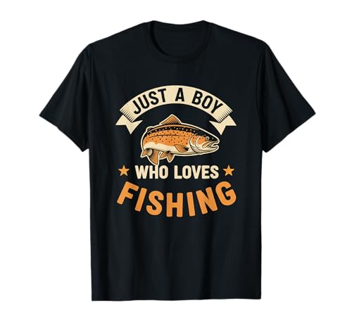 Lustige Vintage Angeln Witze Jungen Fischer Barsch Fisch T-Shirt von Father's Day Funny Fishing Accessories Fisher Tees
