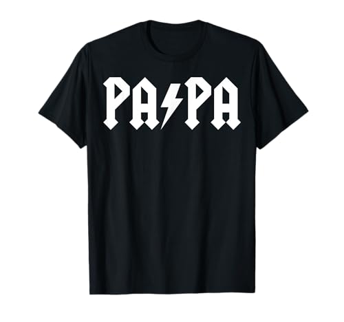 Men Rock PAPA Vatertagsgeschenk Lustiges Rock Metal Band Humor T-Shirt Men Rock PAPA Vatertagsgeschenk Lustiges Rock Metal Band Humor T-Shirt von Father's day Gift by PequeKids