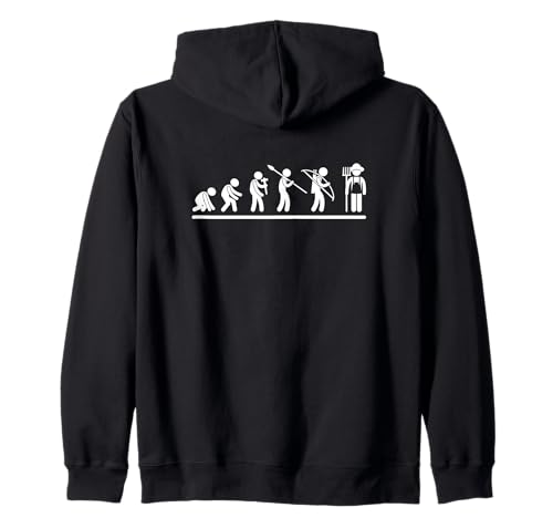 Farming Evolution Lustiger Farmer für Herren Kapuzenjacke von Fathers Day Gifts For Farmer