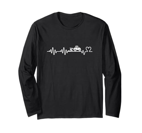 Landwirtschaft Herzschlag Männer Frauen Lustig Bauer Langarmshirt Landwirtschaft Herzschlag Männer Frauen Lustig Bauer Langarmshirt von Fathers Day Gifts For Farmer