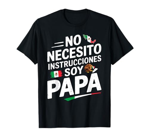 Mexikanischer Vater Outfit Idee auf Spanisch für Männer hispanische Väter T-Shirt Mexikanischer Vater Outfit Idee auf Spanisch für Männer hispanische Väter T-Shirt von Fathers Day Mexican Dad Accessories Idea For Men