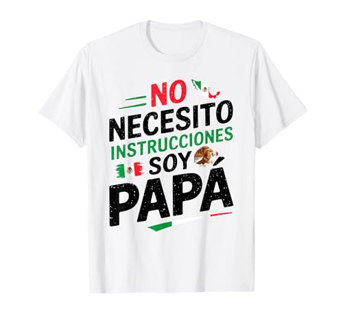 Mexikanischer Vater Outfit Idee auf Spanisch für Männer hispanische Väter T-Shirt Mexikanischer Vater Outfit Idee auf Spanisch für Männer hispanische Väter T-Shirt von Fathers Day Mexican Dad Accessories Idea For Men