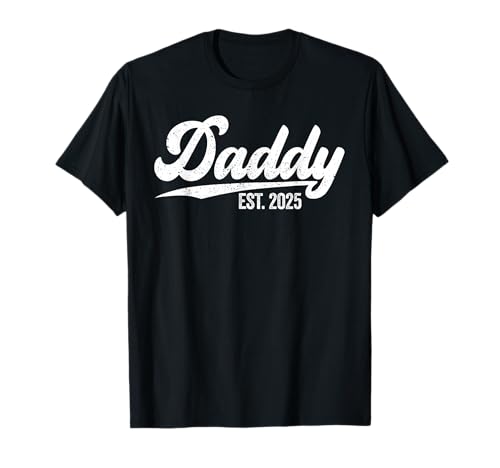 Vatertagsgeschenk Papa Est. 2025 Erwartet Männer Frau Tochter T-Shirt Vatertagsgeschenk Papa Est. 2025 Erwartet Männer Frau Tochter T-Shirt von Fathers Day New Dad Papa Funny Gift 2025
