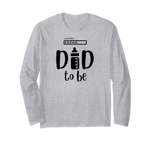 Loading Dad to be Father Day New Dad For Men First Time Dad Langarmshirt von Fathers Day dad birthday dad Jokes Men Outfits