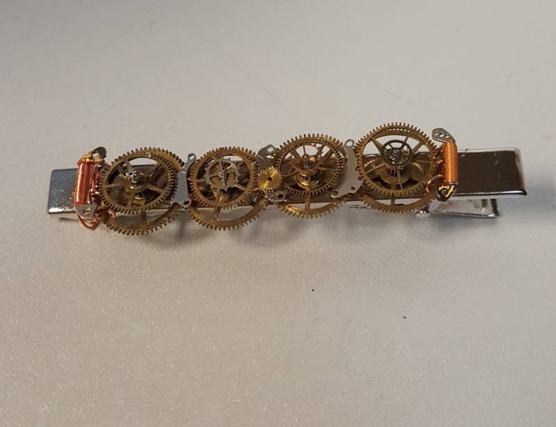 steampunk Haarspange steampunk Haarspange von Fatrabbitglassworks