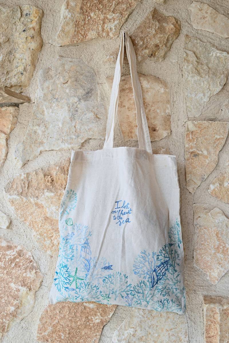 Süße Kleine Tasche Mit Maritimen Motiven Süße Kleine Tasche Mit Maritimen Motiven von FattiDiSegni