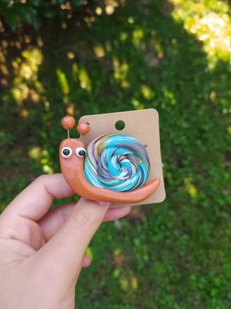 Handgefertigt. Blumen. Tiere. Polymerclay. Fimo. Polymer Clay. Broschen von FattodaTerri