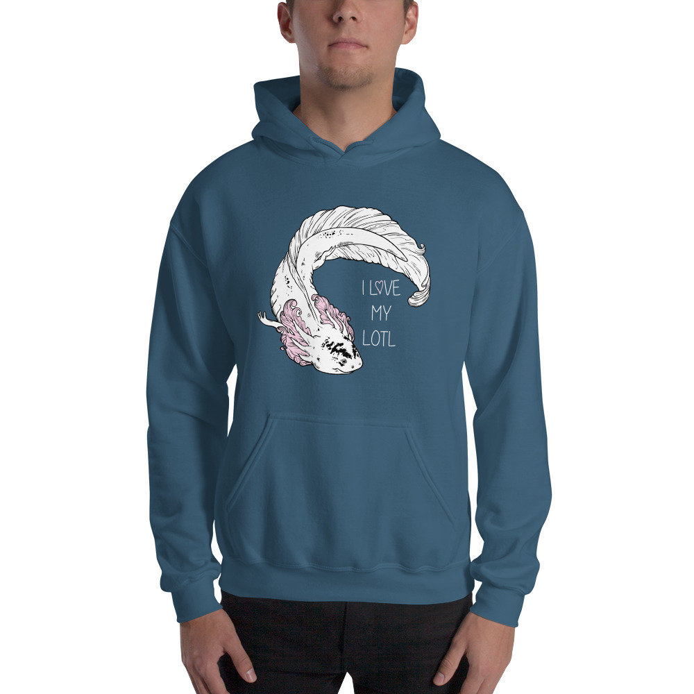 Axolotl Hoodie, Hübscher Axolotl, Elegantes Geschenk, Kleidung Axolotl Hoodie, Hübscher Axolotl, Elegantes Geschenk, Kleidung von FattyPancake