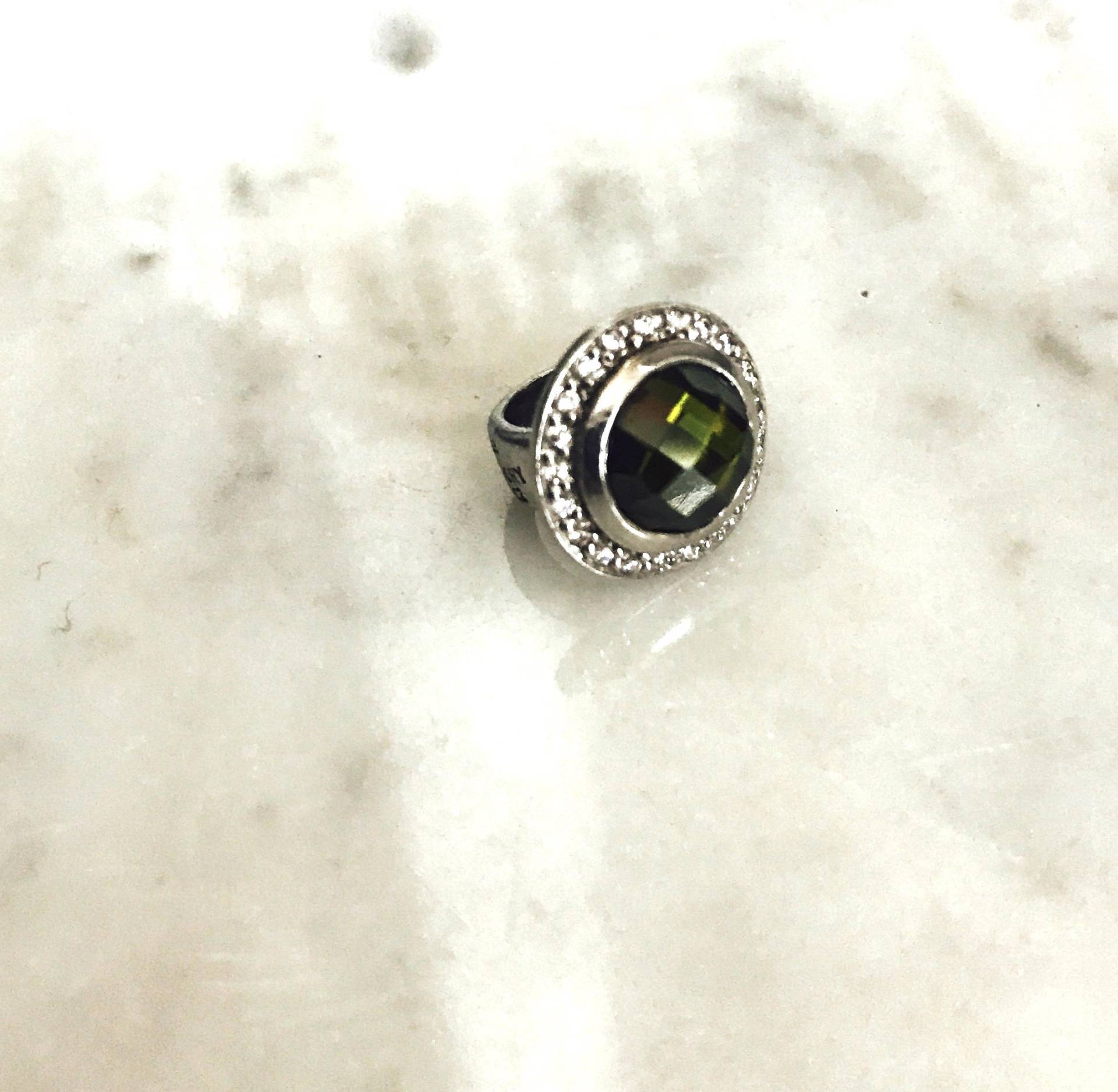 Jahrgang Kranz & Ziegler Peridot Und Cz-Taste Charme Jahrgang Kranz & Ziegler Peridot Und Cz-Taste Charme von FauciVintage