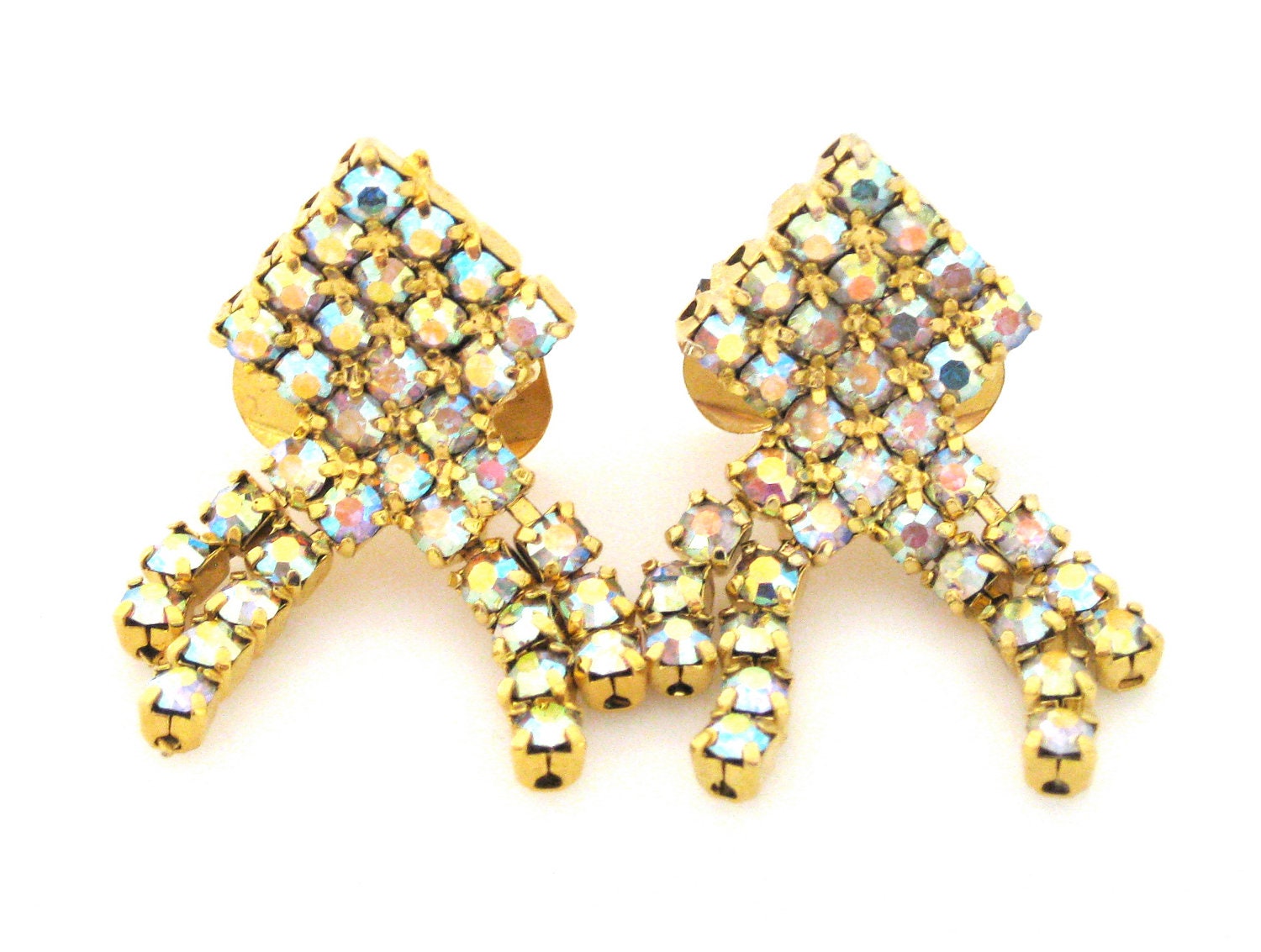Vintage Strass Glitzer Schuhclips - Treasury Item Vintage Strass Glitzer Schuhclips - Treasury Item von FauciVintage