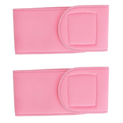 2-Pcs Wiederverwendbare Gel Hals Patch Anti Falten Baumwolle Gel Hals Wrap Waschbare feuchtigkeitsspendende Neckline Pad Halsband aus Baumwollgel (Rosa) von Fauitay