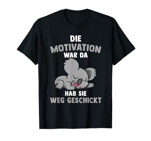 Faulenzer Pyjama Geschenke Lustig Damen T-Shirt Schwarz Cartoon Faulenzer Langschläfer Motivationslos Chill T-Shirt S Klein Crew Neck Kurzarm 1 Count von Faulenzer Pyjama Geschenke Lustig