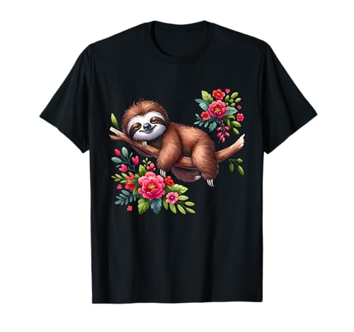 Faultier Kostüm Erwachsene, Kostüm Faultier Kinder, Faultier T-Shirt von Faultier Geschenk Kinder, Schlafshirt Damen Herren