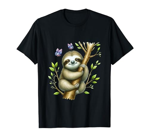 Faultier Kostüm Erwachsene, Kostüm Faultier Kinder, Faultier T-Shirt von Faultier Geschenk Kinder, Schlafshirt Damen Herren