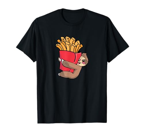 Faultier Pommes Kinder T-Shirt Faultier Pommes Kinder T-Shirt von Faultier Geschenke für Kinder Damen Frauen Herren
