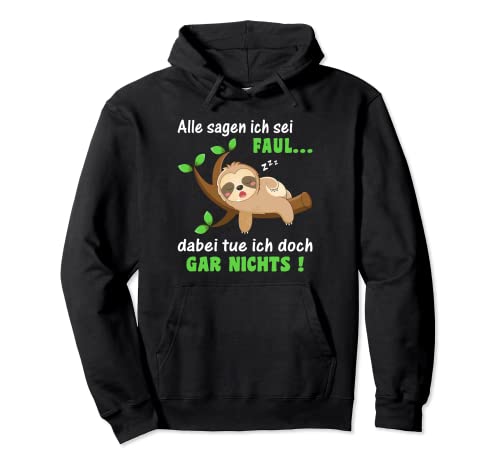 Faultier Schlafshirt Damen Herren Kinder Lustiges Faultier Pullover Hoodie Faultier Schlafshirt Damen Herren Kinder Lustiges Faultier Pullover Hoodie von Faultier T-Shirt Geschenke Damen Herren Kinder