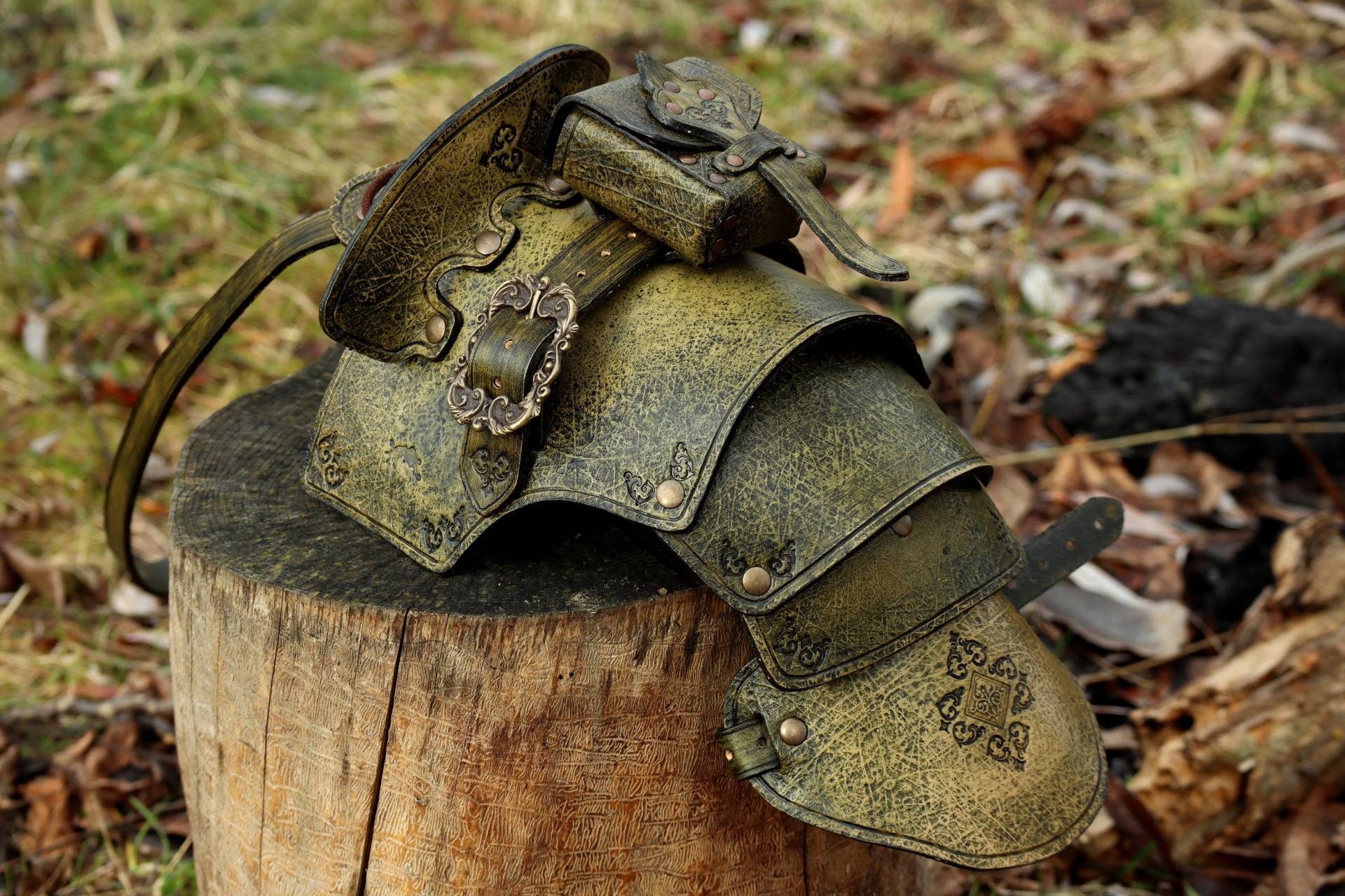 Alchemisten Druiden Schultertasche - Einzelstück Alchemisten Druiden Schultertasche - Einzelstück von FaunForgeCom