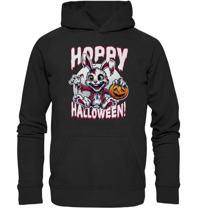 Hoppy Halloween - Der Gruseligste Hase Der Saison Kids Premium Hoodie von FaunaFeels