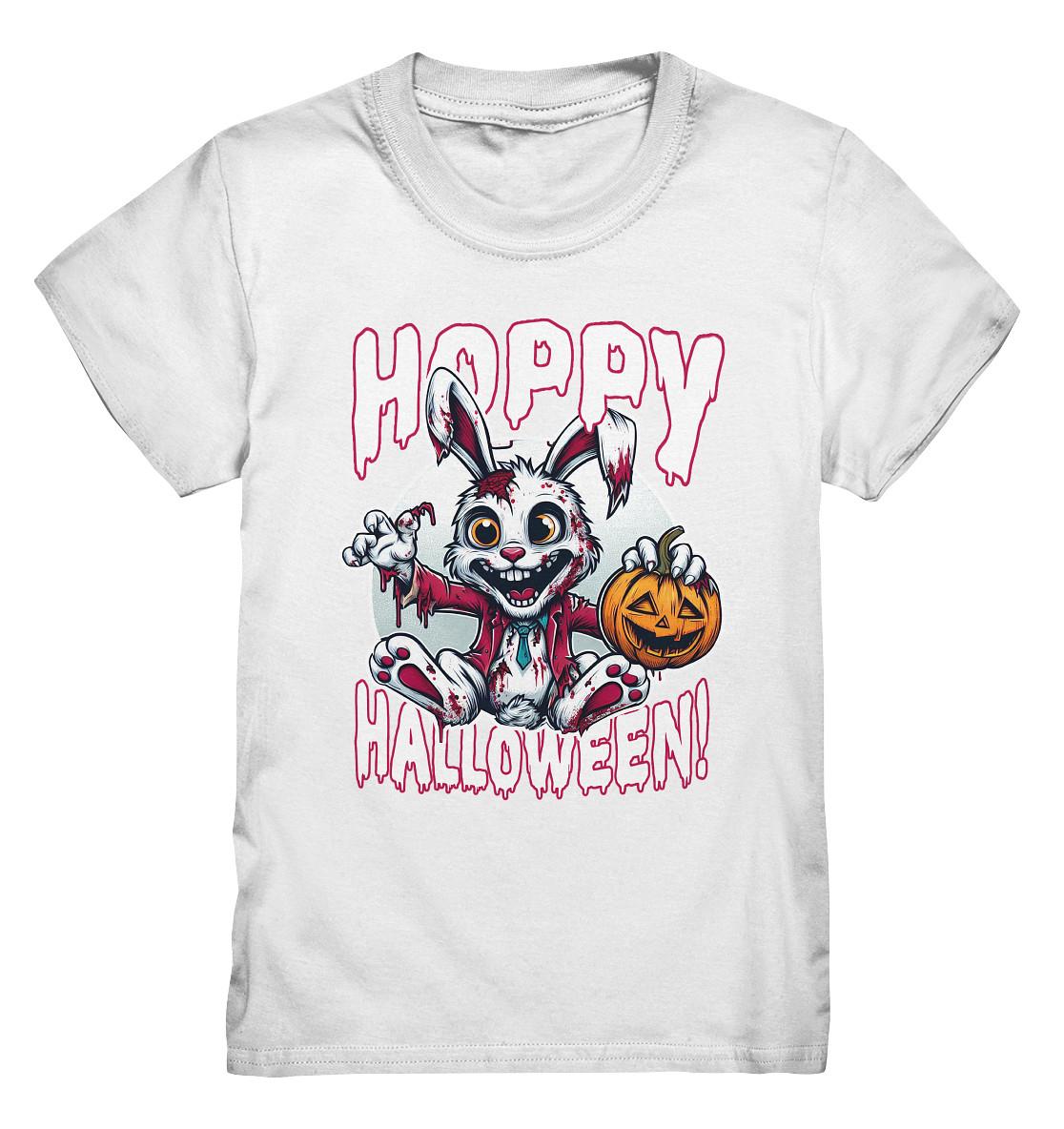 Hoppy Halloween - Der Gruseligste Hase Der Saison Kids Premium Shirt von FaunaFeels