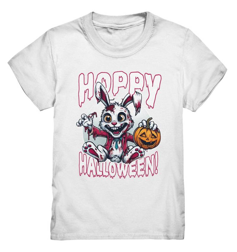 Hoppy Halloween - Der Gruseligste Hase Der Saison Kids Premium Shirt von FaunaFeels